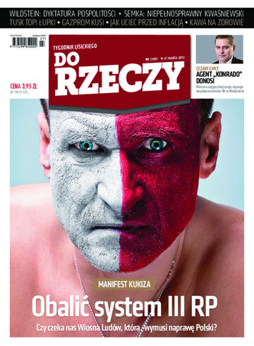 Okładka tygodnika „Do Rzeczy”, wydanie nr 7/2013 (7)
