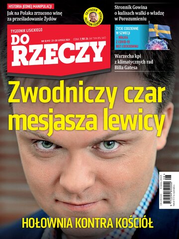 Okładka tygodnika „Do Rzeczy”, wydanie nr 8/2021 (413)