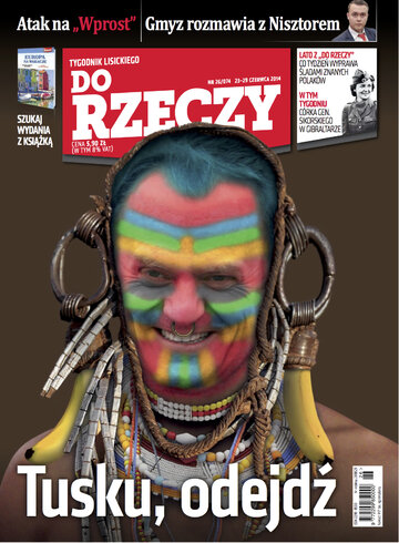 Okładka tygodnika „Do Rzeczy”, wydanie nr 26/2014 (74)