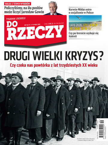 Okładka tygodnika „Do Rzeczy”, wydanie nr 19/2020 (372)