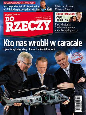 Okładka tygodnika „Do Rzeczy”, wydanie nr 2/2018 (255)