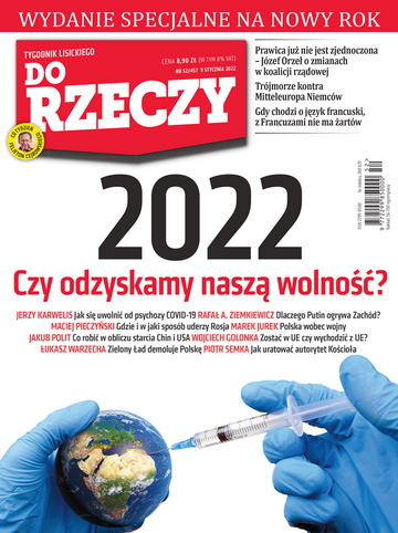 Okładka tygodnika „Do Rzeczy”, wydanie nr 1/2022 (457)