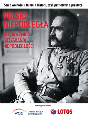 Polska niepodległa. 102. rocznica odzyskania niepodległości