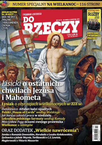 Okładka tygodnika „Do Rzeczy”, wydanie nr 14/2015 (113)