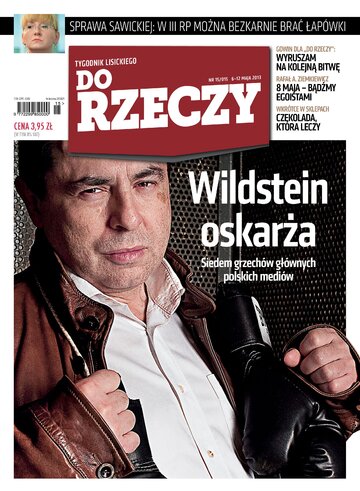 Okładka tygodnika „Do Rzeczy”, wydanie nr 15/2013 (15)