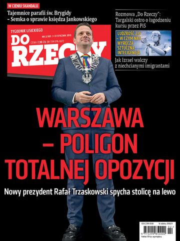 Okładka tygodnika „Do Rzeczy”, wydanie nr 2/2019 (305)