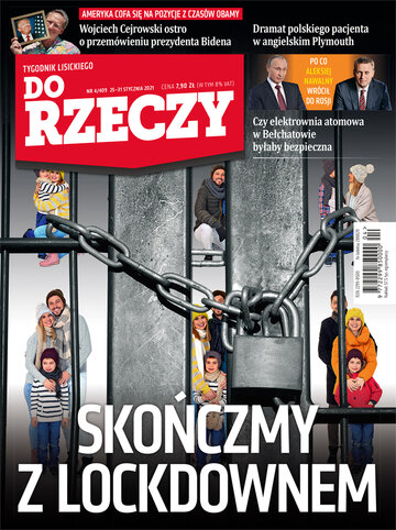 Okładka tygodnika „Do Rzeczy”, wydanie nr 4/2021 (409)