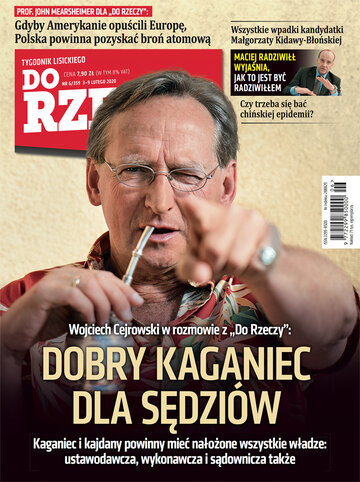 Okładka tygodnika „Do Rzeczy”, wydanie nr 6/2020 (359)