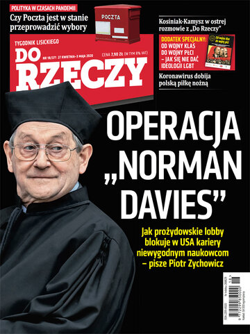 Okładka tygodnika „Do Rzeczy”, wydanie nr 18/2020 (371)