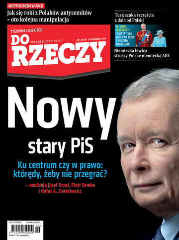 Okładka tygodnika „Do Rzeczy”, wydanie nr 49/2019 (351)