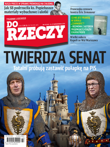 Okładka tygodnika „Do Rzeczy”, wydanie nr 43/2019 (345)