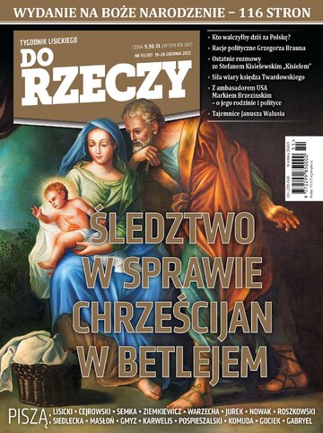 Okładka tygodnika „Do Rzeczy”, wydanie nr 51/2022 (507)