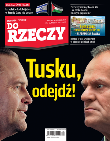 Okładka tygodnika „Do Rzeczy”, wydanie nr 24/2025 (633)