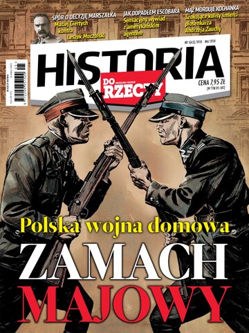 Okładka miesięcznika „Historia Do Rzeczy”, wydanie nr 5/2018 (63)