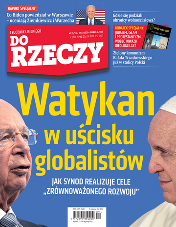 Okładka tygodnika „Do Rzeczy”, wydanie nr 9/2023 (516)