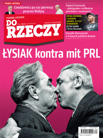 Okładka tygodnika „Do Rzeczy”, wydanie nr 30/2019 (332)