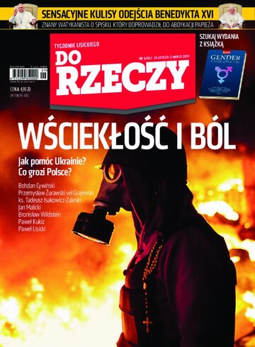 Okładka tygodnika „Do Rzeczy”, wydanie nr 9/2014 (57)