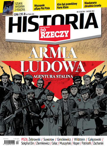 Okładka miesięcznika „Historia Do Rzeczy”, wydanie nr 12/2014 (22)