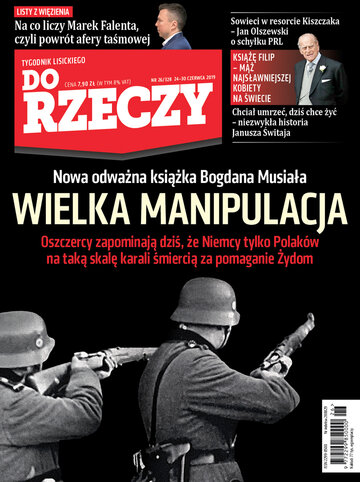 Okładka tygodnika „Do Rzeczy”, wydanie nr 26/2019 (328)