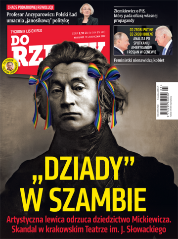Okładka tygodnika „Do Rzeczy”, wydanie nr 3/2022 (459)