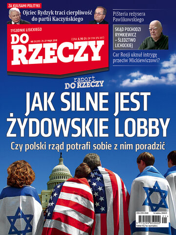 Okładka tygodnika „Do Rzeczy”, wydanie nr 21/2018 (273)