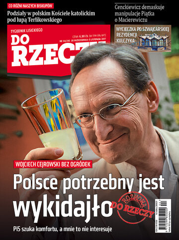 Okładka tygodnika „Do Rzeczy”, wydanie nr 44/2017 (246)