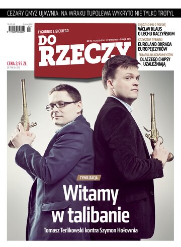 Okładka tygodnika „Do Rzeczy”, wydanie nr 13-14/2013 (13)