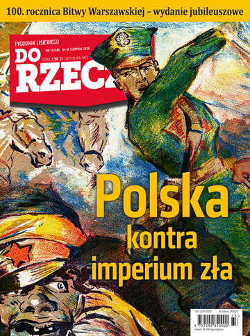 Okładka tygodnika „Do Rzeczy”, wydanie nr 33/2020 (386)