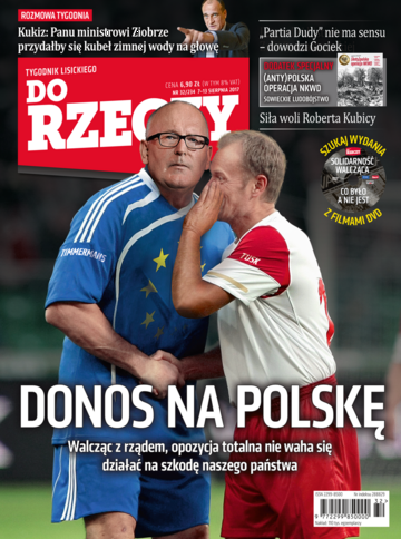 Okładka tygodnika „Do Rzeczy”, wydanie nr 32/2017 (234)