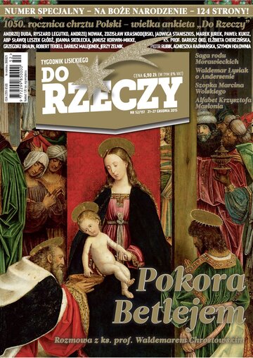 Okładka tygodnika „Do Rzeczy”, wydanie nr 52/2015 (151)