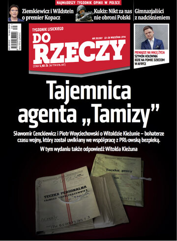 Okładka tygodnika „Do Rzeczy”, wydanie nr 39/2014 (87)