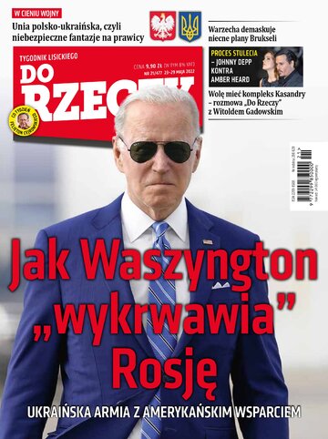 Okładka tygodnika „Do Rzeczy”, wydanie nr 21/2022 (477)