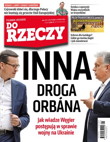 Okładka tygodnika „Do Rzeczy”, wydanie nr 5/2023 (512)