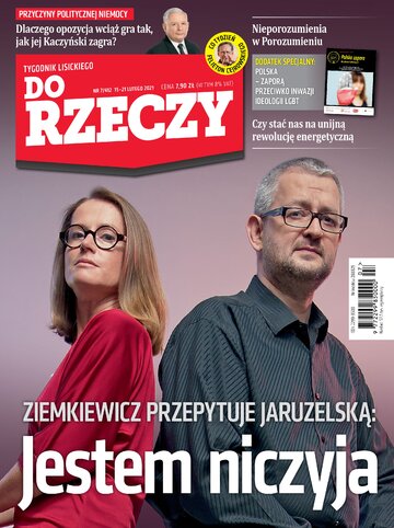 Okładka tygodnika „Do Rzeczy”, wydanie nr 7/2021 (412)