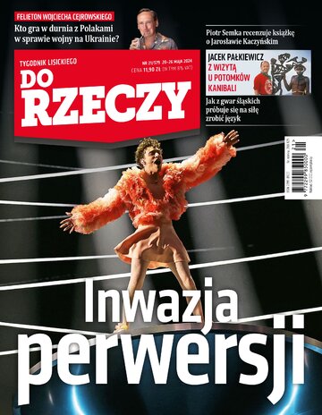 Okładka tygodnika „Do Rzeczy”, wydanie nr 21/2024 (579)