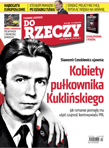 Okładka tygodnika „Do Rzeczy”, wydanie nr 21/2014 (69)