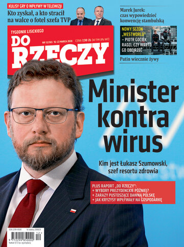 Okładka tygodnika „Do Rzeczy”, wydanie nr 12/2020 (365)