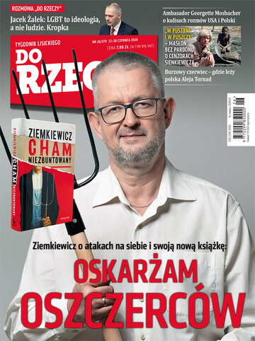 Okładka tygodnika „Do Rzeczy”, wydanie nr 26/2020 (379)