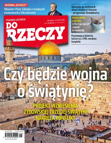 Okładka tygodnika „Do Rzeczy”, wydanie nr 29/2023 (536)