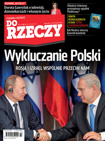 Okładka tygodnika „Do Rzeczy”, wydanie nr 3/2020 (356)