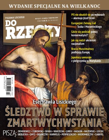 Okładka tygodnika „Do Rzeczy”, wydanie nr 13/2024 (571)