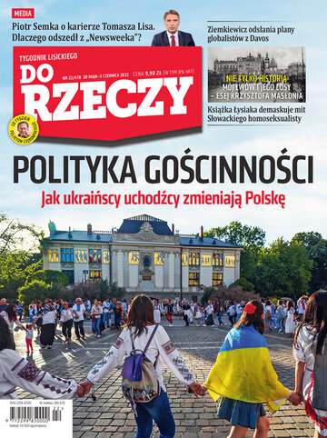 Okładka tygodnika „Do Rzeczy”, wydanie nr 22/2022 (478)