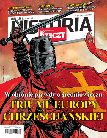 Okładka miesięcznika „Historia Do Rzeczy”, wydanie nr 8/2023 (126)