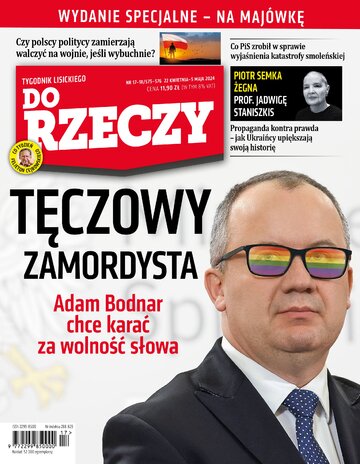 Okładka tygodnika „Do Rzeczy”, wydanie nr 17-18/2024 (575)