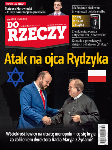 Okładka tygodnika „Do Rzeczy”, wydanie nr 50/2017 (252)