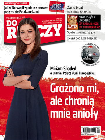 Okładka tygodnika „Do Rzeczy”, wydanie nr 39/2017 (241)