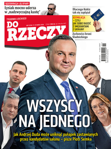 Okładka tygodnika „Do Rzeczy”, wydanie nr 11/2020 (364)