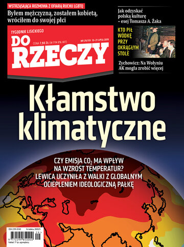 Okładka tygodnika „Do Rzeczy”, wydanie nr 29/2019 (331)