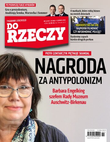 Okładka tygodnika „Do Rzeczy”, wydanie nr 22/2025 (631)