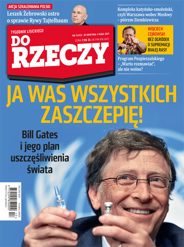 Okładka tygodnika „Do Rzeczy”, wydanie nr 17/2021 (422)